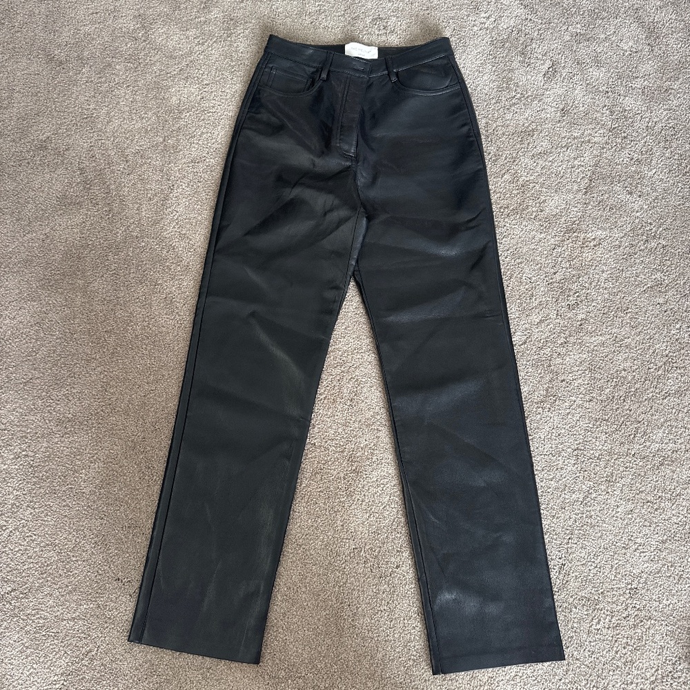 Aritzia Melina leather pants